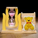 Песочные часы Медвежонок, сувенирные, с карандашницей, 13.5 х 13.5 х 10 см, микс 3612384 3612384    