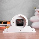 Часы настольные "Милица", плавный ход, 26 х 14 см, корпус белый с золотом 4833055 4833055    