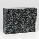 Подарочная коробка, двусторонняя, "Цветы", 27 х 21 х 9 см 7384580 7384580    