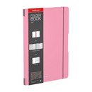 Тетрадь фА4 48л. кл., в съемной пластиковой обложке "FolderBook Pastel" розовый, ErichKrause 56121