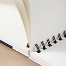 Альбом для графики на гребне, А4, 160г/м2, 60л., спираль по короткой стороне, твердая обложка, Finenolo C276