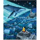 Тетрадь 48л. кл., "Девочка и киты" обл. мелов.картон 3302