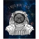 Тетрадь 48л. кл., "I need more space" обл. мелов.картон 3314