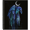 Тетрадь 96л. кл., на гребне "Lunar dark Animals"  обл .мел. картон+ выб. УФ-лак 3312-96