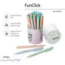 Ручка шариковая  0,7 мм FunClick. Милота зашкаливает синяя  20-0297/01