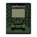 Тетрадь 24л. кл., обл. мелов., "ВОЕННЫЙ ПАТТЕРН", 5 видов, Альт (10/160) 7-24-1153/1