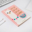 Ежедневник "LA-LA LLAMA", 96 л, искусственная кожа   4812805 4812805    