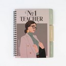 Планинг-ежедневник А5, 70 л. на спирали с разделителями "Teacher №1" 7701690 7701690    