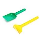 Набор для игры в песке № 101(совок, грабли)    цвета  МИКС 3301611 3301611    