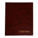 Альбом для монет на кольцах Calligrata Оптима 230*265мм, к/з коричневый 7151137 7151137    