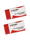 Ластик PENAC M красный в индивид. упаковке ER0701M-RDD24