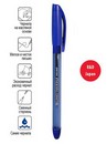 Ручка PENAC STICK BALL CRYSTAL синяя 0,7мм c резиновым грипом BA3402-03F
