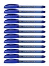 Ручка PENAC STICK BALL CRYSTAL синяя 0,7мм c резиновым грипом BA3402-03F