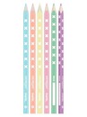 Карандаши 6цв. KEYROAD Pastel трехгранные пастельные цвета, ПВХ с европодвесом KR971871