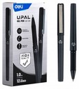 Ручка гел. Deli Upal 1.0мм, черная (12/144) EG61-BK
