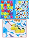 Развив. брошюра ЗНАЮ И УМЕЮ В 4-5 ЛЕТ фА4,12л+2л накл,бл.офс,обл.цел.кар.уф-л,198х260,скр АКТ-4699
