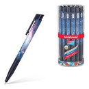 Ручка шариковая автоматическая ErichKrause "ColorTouch Space" 0.7мм, синяя 56055