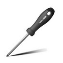 Крестовая отвертка "Home Series Black" Deli  PH2x150мм  Эксклюзивный дизайн, рукоятка из высококачественного софттач пластика HT1206