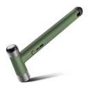 Молоток "Home Series Green" Deli   вес бойка 250гр, эксклюзивный дизайн, рукоятка из высококачественного софттач пластика HT7008L