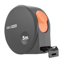 Рулетка "Home Series Gray" Deli   5м х 19мм, эксклюзивный дизайн, корпус - высококачественный софттач пластик HT8519C