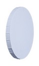 Холст на подрамнике "Сонет", круглый, диаметр 20 см, 280 г/м2, 100% хлопок, акриловый грунт, среднее зерно 233212120
