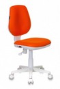 Кресло детское Бюрократ CH-W213 оранжевый TW-96-1 крестов. пластик пластик белый CH-W213/TW-96-1 1162175