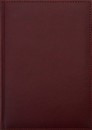 Ежедневник датированный 2024 фА5 336стр., Sorrento бордовый,прош, отр.угол.,ляссе, КТС-Про С0362-317