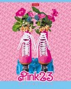 Тетрадь 48л. кл., обл. мелов, выб лак "Pink shoes", Хатбер (5/100) 48Т5вмВ1