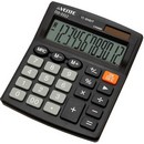 Калькулятор настольный "deVENTE" DD-3312, 105x127x25 мм, 12 разрядный, двойное питание, автоматическое отключение, прорезиненые ножки, черный, в картонной коробке 4031322