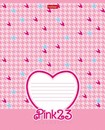 Тетрадь 18л. кл., обл. мелов., "Pink 23", Хатбер (10/200) 18Т5В1