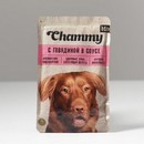 Влажный корм Chammy для собак, говядина в соусе, 85 г   3182685 3182685    
