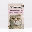 Влажный корм Chammy для кошек, кролик/индейка в соусе, пауч, 85 г   3182686 3182686    