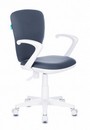 Кресло детское Бюрократ KD-W10AXSN серый 26-25 крестов. пластик пластик белый 1162186
