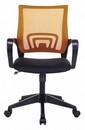 Кресло Бюрократ CH-695N оранжевый TW-38-3 сиденье черный TW-11 сетка/ткань крестов. пластик 1163030