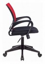 Кресло Бюрократ CH-695N красный TW-35N сиденье черный TW-11 сетка/ткань крестов. пластик 1163178