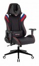 Кресло игровое Zombie VIKING 4 AERO белый/синий/красный ткань/эко.кожа с подголов. крестов. пластик 1197913
