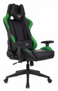 Кресло игровое Zombie VIKING 5 AERO черный/салатовый эко.кожа с подголов. крестов. пластик 1359298