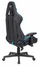 Кресло игровое A4Tech X7 GG-1200 черный/голубой эко.кожа крестов. пластик 1534207