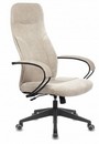 Кресло руководителя Бюрократ CH-608Fabric песочный Light-21 крестов. пластик 1614483