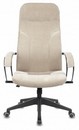 Кресло руководителя Бюрократ CH-608Fabric песочный Light-21 крестов. пластик 1614483