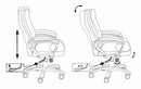 Кресло руководителя Бюрократ CH-868N Fabric черный Light-20 крестов. пластик 1644563