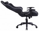 Кресло игровое Cactus CS-CHR-030BLS черный/серебристый эко.кожа с подголов. крестов. сталь 1660821