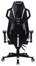 Кресло игровое Cactus CS-CHR-090BLW черный/белый эко.кожа/сетка крестов. нейлон 1660827