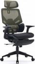 Кресло Cactus CS-CHR-MC01-LGNBK салатовый сиденье черный сетка/ткань с подголов. крестов. пластик подст.для ног 1884166