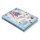 Записная книжка подарочная А6 100 л,цветной блок,с фигурным хлястиком на магните, Аниме МИКС   9668992 9668992    