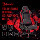 Кресло игровое A4Tech Bloody GC-990 черный/красный эко.кожа крестов. металл 1534027