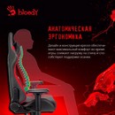 Кресло игровое A4Tech Bloody GC-990 черный/красный эко.кожа крестов. металл 1534027