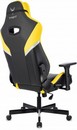 Кресло игровое Knight Thunder 5X черный/желтый эко.кожа крестов. металл 1941740