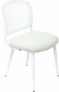 Стул для кухни Бюрократ KF-8W белый металл белый на ножках (KF-8W/WHITE) 1745137