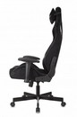 Кресло игровое Knight Outrider черный Light-20 с подголов. крестов. металл 1737489